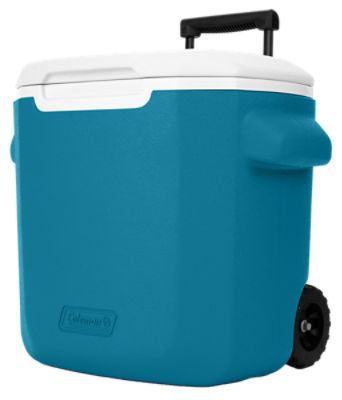 Coleman Chiller 28 Qt. Wheeled Cooler, Ocean
